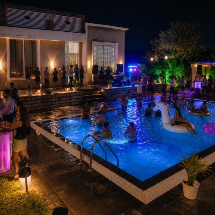 🏊‍♂️ Pool Party Venue in Jaipur | County Ville Jaipur