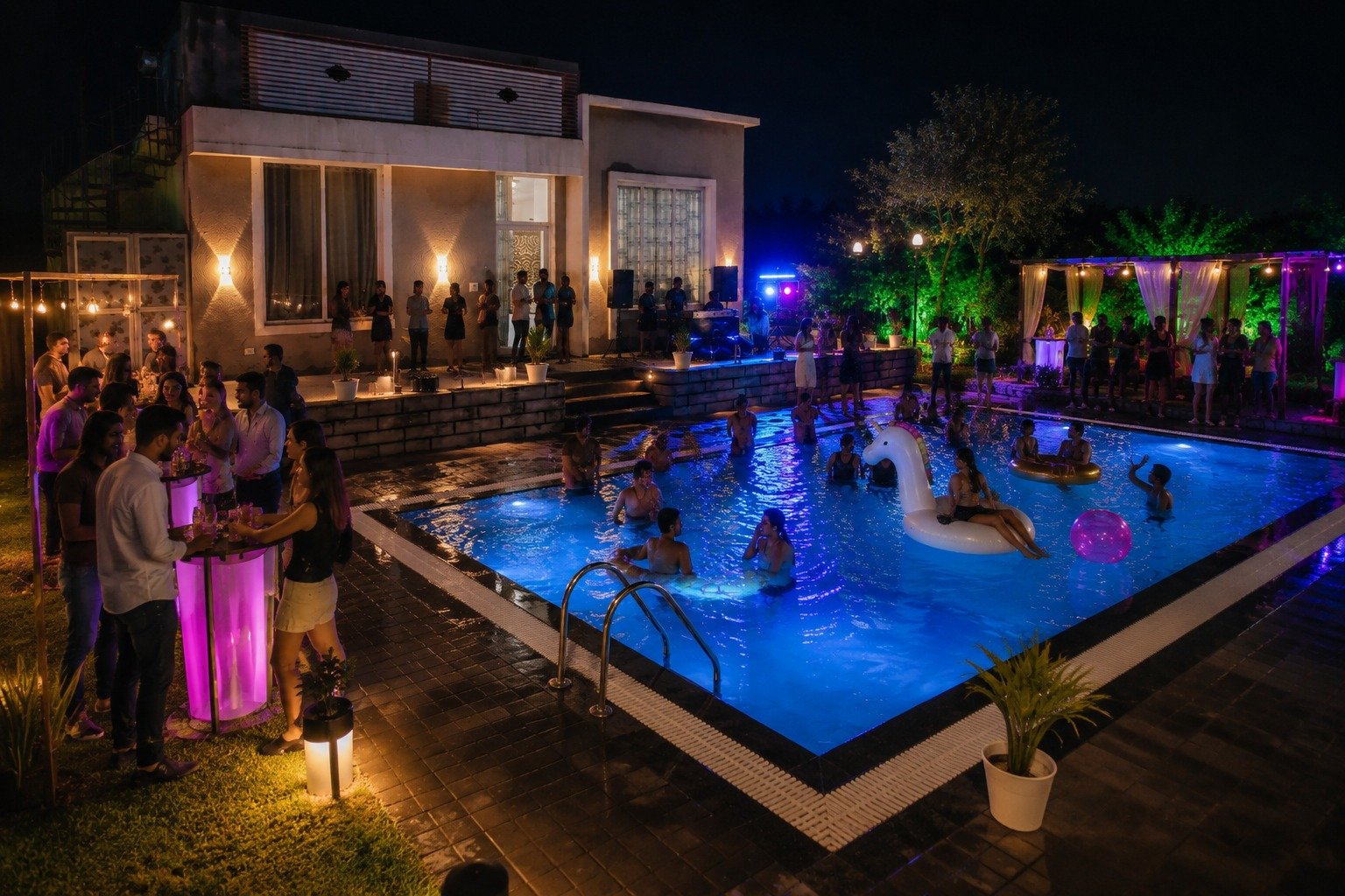 🏊‍♂️ Pool Party Venue in Jaipur | County Ville Jaipur