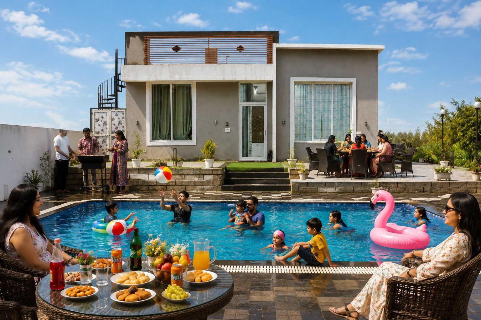 π‘ Family Picnic Farmhouse Jaipur | County Ville Jaipur